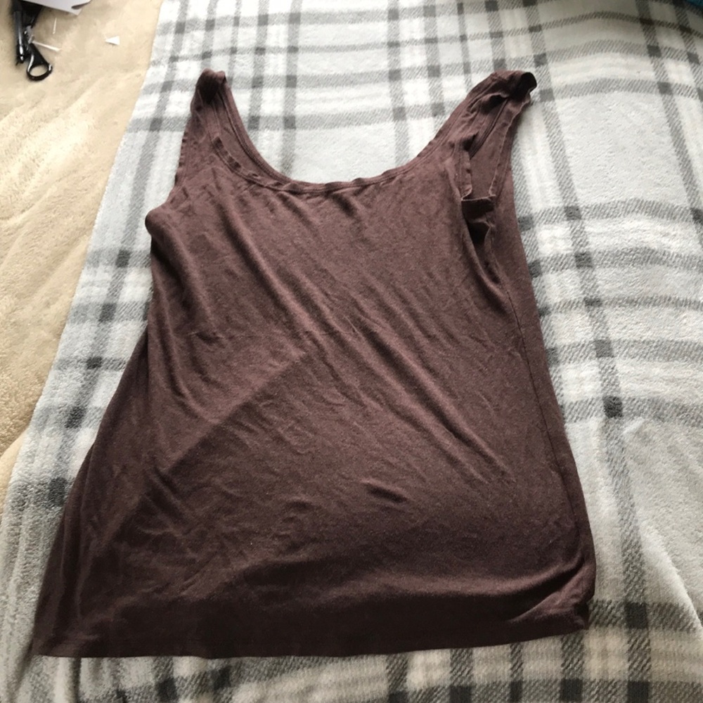 Brown Tank Top, Small!